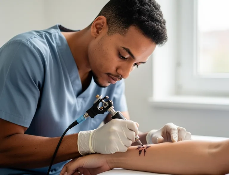 Tatoeëerder dienst in Leiden
